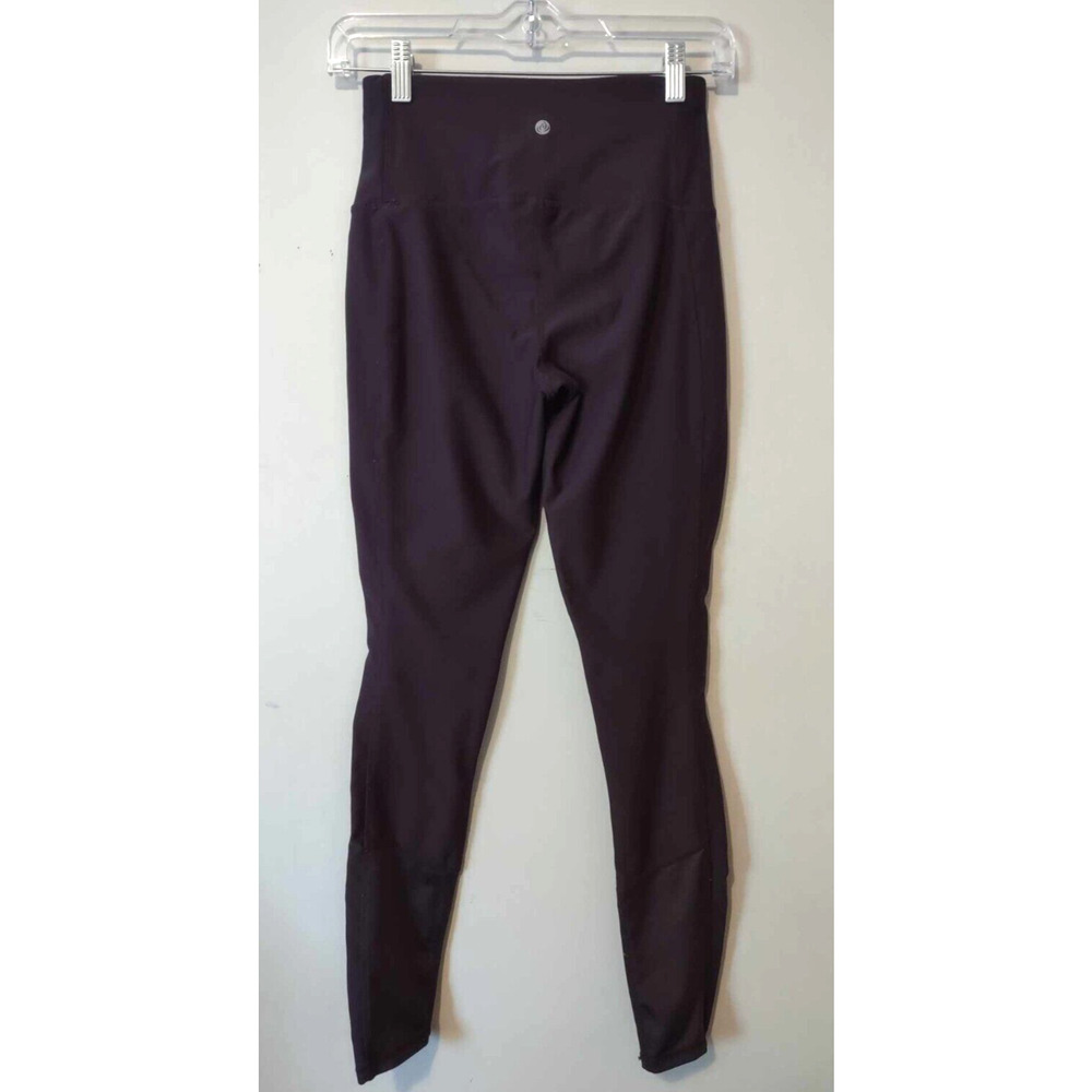 Apana Dark Purple Leggings Size XS - Picture 3 of 3